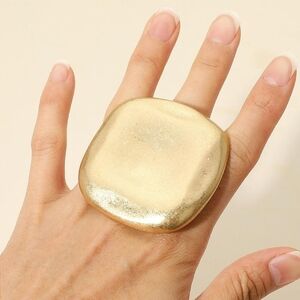 Oversized Gold Statement Ring